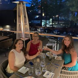 Dinner at Maggie's! Delicious food and cocktails