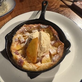Sylvan Table - Peach Clafoutis - New American Near Me - Sylvan Lake, Michigan