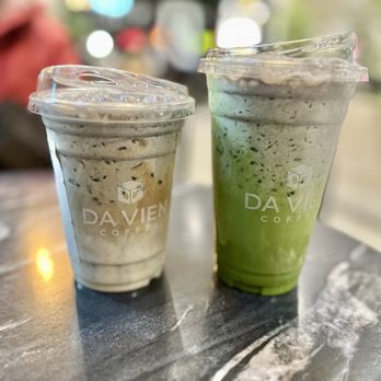 Da Vien Coffee - Sesame Latte & Sesame Matcha Latte. ( ^_^)b - Coffee & Tea Near Me - Rosemead, California