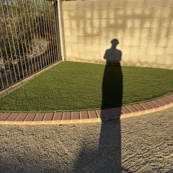 Blue- Waves Cleaning Services - The small green that had the most mess. - Window Washing Near Me