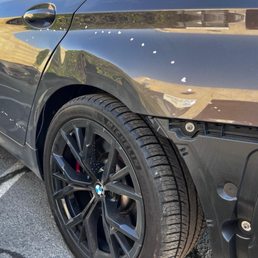 Door was damaged too
