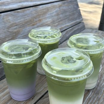 Lowboys Cafe - Hawaiian Matcha, Blueberry Matcha, Banana Bread Matcha, and Earl Grey Matcha - Coffee & Tea Near Me - New York, New York