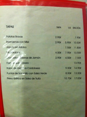 Menu photo 6 Casa Pepe de la Judería Córdoba, CO Menu photo 6 Casa Pepe de la Judería Córdoba, CO