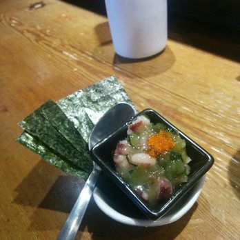 Guu with Garlic - Takowasabi. Sweet ish and refreshing but with a super strong wasabi aftertaste. - Japanese Near Me - Vancouver, British Columbia Guu with Garlic - Takowasabi. Sweet ish and refreshing but with a super strong wasabi aftertaste. - Japanese Near Me - Vancouver, British Columbia