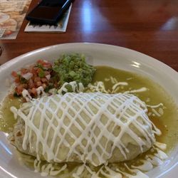 El Chino Taqueria - Swiww burrito with al pastor.  Half came home with me.
