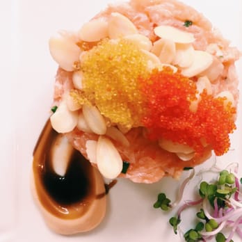 Temakinho - Tartare di salmone - Japanese Near Me - Milan, Michigan