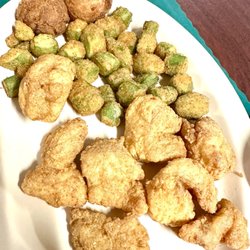 Shrimp R US & More - Fried Catfish and Okra