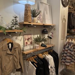 Gathered - Love the clothing and decor (wanted this lamp but it's not for sale! lol)