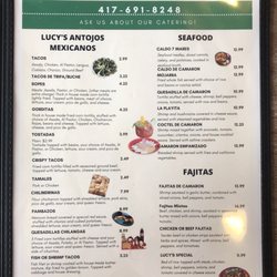 Lucy’s Mexican Restaurant - Menu p. 6