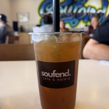 Soufend Cafe & Eatery - Tamarind Black Tea - Cafes Near Me - Seattle, Washington