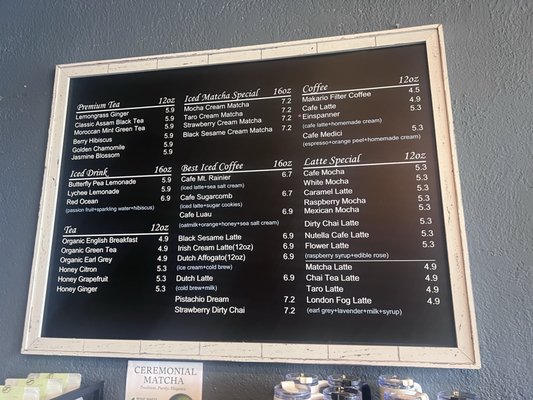 Menu photo 2 Makario Coffee Roasters Everett, WA