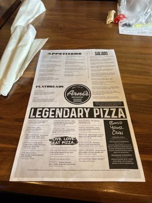 Menu photo 3 Arni's - Brownsburg Brownsburg, IN