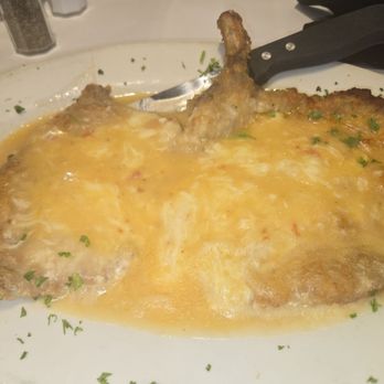 La Dolce Vita - Pork Chop Milanese. Really good. - Italian Near Me - Plainfield, Illinois