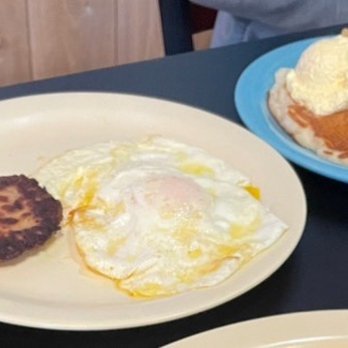 Philly Dave's - Omelette, eggs, Burt sausage, pancake, a pound of butter - Breakfast & Brunch Near Me - Fort Worth, Texas