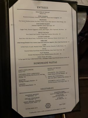 Menu photo 4 Gatsby's Landing Times Square New York, NY