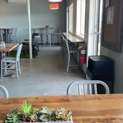 White Buffalo Coffee Bar & Drive Thru - Sitting area inside