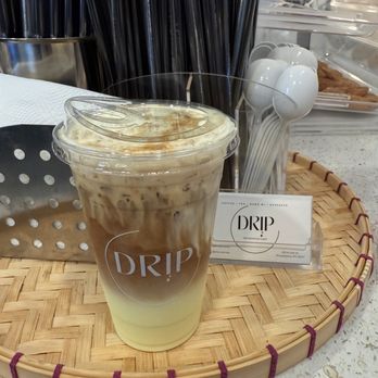 Drip Vietnamese Cafe - Banana Latte w/ Almond Milk - Vietnamese Near Me - Philadelphia, Pennsylvania Drip Vietnamese Cafe - Banana Latte w/ Almond Milk - Vietnamese Near Me - Philadelphia, Pennsylvania