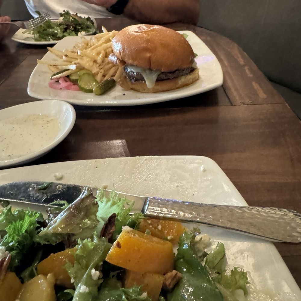 The Local on 50th - Overpriced and Overcooked Burger dinner - Sports Bars Near Me - Indio, California