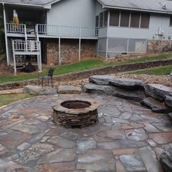 Ins & Outs - Fire pit/ patio installation