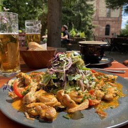 Gasthof Jagdschloß Platte - Spring salad with chicken