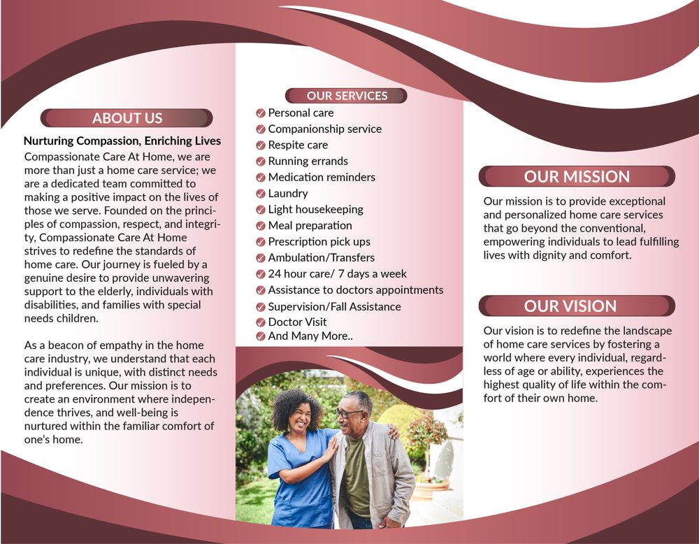 COMPASSIONATE CARE AT HOME Updated August 2024 2550 S Recker Rd