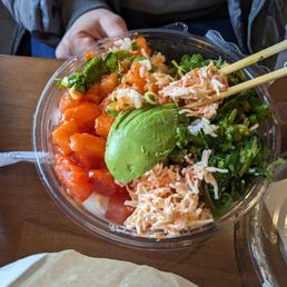 a bowl of food a bowl of food