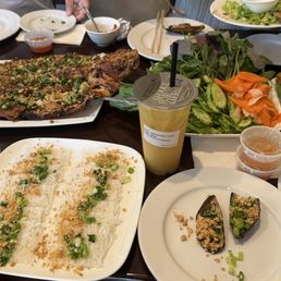 Grilled fish spring rolls Grilled fish spring rolls