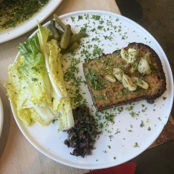 Brigitte Bistro - Sausage bread. The tase was incredible! - French Near Me - Petaluma, California