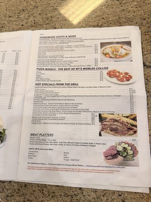 Menu photo 1 The Bagel Cafe Las Vegas, NV Menu photo 1 The Bagel Cafe Las Vegas, NV