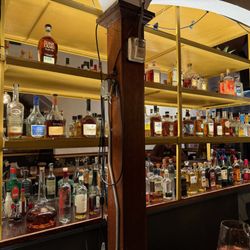 Sangria & Salt - Some bar liquor choices