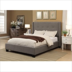 Nice Furniture - King Bed  SALE $350.00 Available in beige color