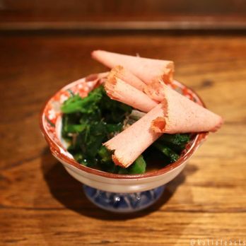 Dashi Okume - Broccoli rabe salad - udon omakase 5/10/24 - Japanese Near Me - Brooklyn, New York