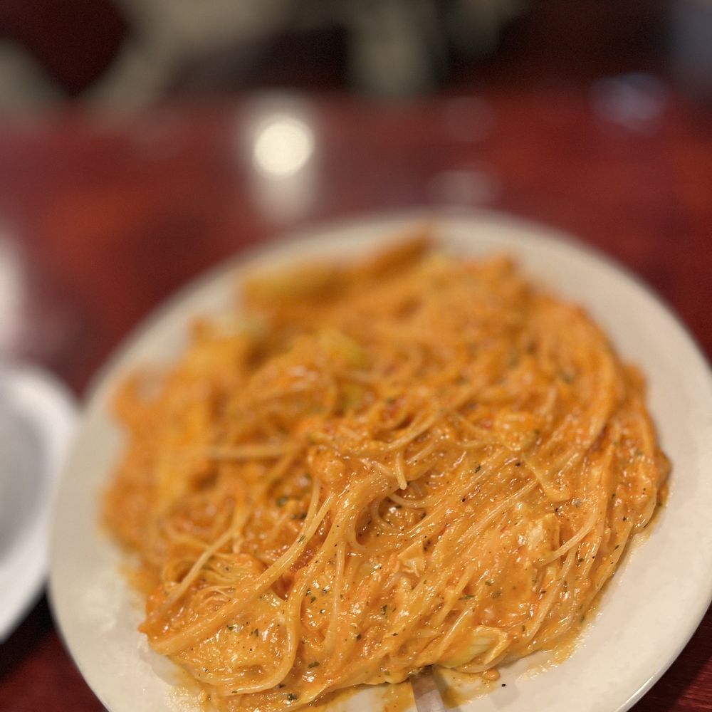 plate of spaghetti plate of spaghetti