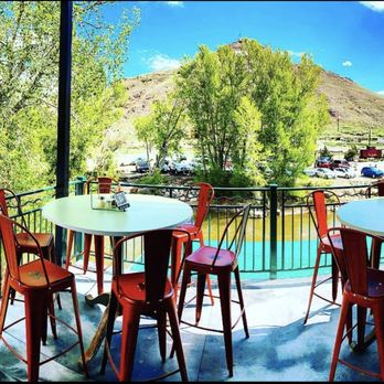 Pizza Rio - View from the rooftop Patio - Pizza Near Me - Salida, Colorado