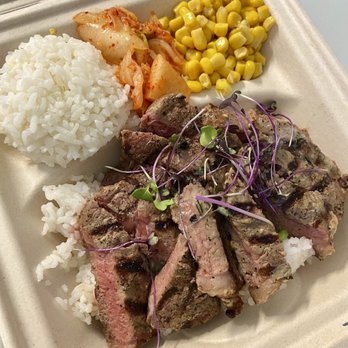 Jaw Jacker Grindz - Roasted garlic truffle New York steak - Food Trucks Near Me Jaw Jacker Grindz - Roasted garlic truffle New York steak - Food Trucks Near Me