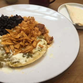 La Plazuela - Plate w/ 1 flour tortilla - New American Near Me - Santa Fe, New Mexico