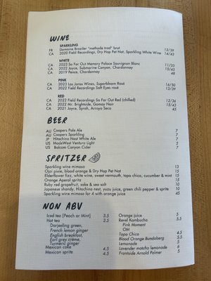 Menu photo 8 Frontside Cafe Ventura, CA