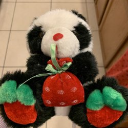 Monarch Flowers - This is a Christmas themed bear that's dirty for VALENTINES DAY??? Awful!!!