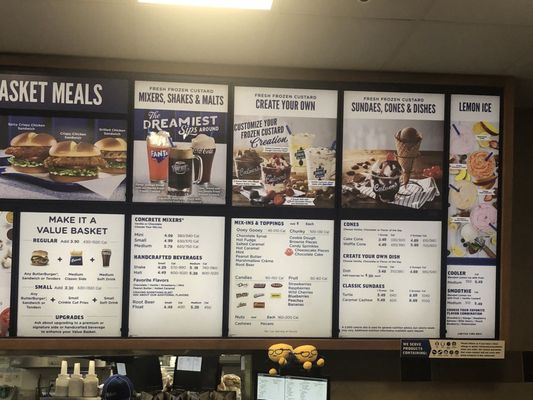 Menu photo 1 Culver's Arden, NC