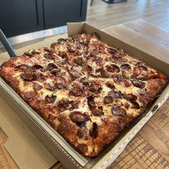 Cup N Char - Meat lovers - Pizza Near Me - Richmond, Texas