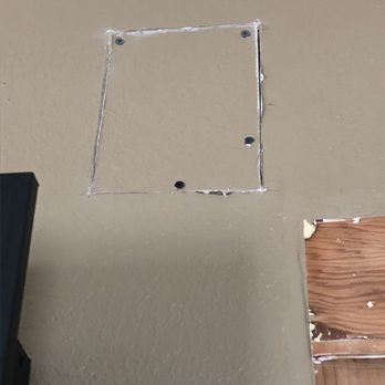 Acevedo Electric - They replace plaster to keep patching to a minimum. - Electricians Near Me