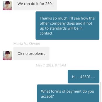 Kataleyas House Cleaning - Message convo - Home Cleaning Near Me - Richmond, California Kataleyas House Cleaning - Message convo - Home Cleaning Near Me - Richmond, California