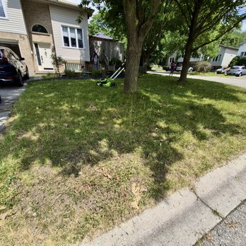 Zane's Outdoor - Before work - Lawn Services Near Me - Hamilton, Ontario