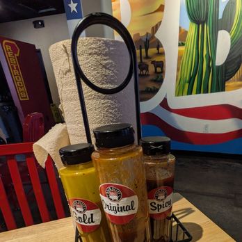 Back Alley BBQ - Their custom condiments - Barbeque Near Me - Chandler, Arizona