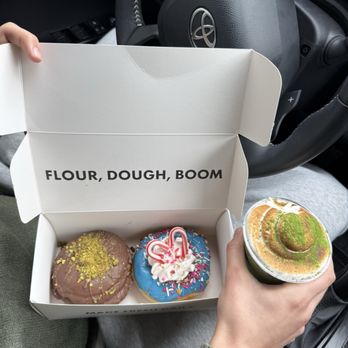 Elk Grove Donuts - Dubai chocolate donut and candy cane donut - Donuts Near Me - Elk Grove, California Elk Grove Donuts - Dubai chocolate donut and candy cane donut - Donuts Near Me - Elk Grove, California
