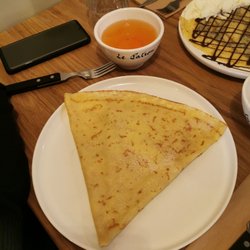 Suzette - Crêpe sucre et bola de cidre