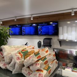 Kingsley’s Deli & Pizzeria - Digital Menu was hard to read
