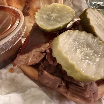 Wally's - Sliced brisket sandwich - Gas Stations Near Me - Fenton, Missouri Wally's - Sliced brisket sandwich - Gas Stations Near Me - Fenton, Missouri