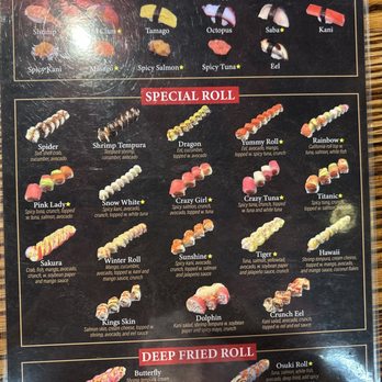Osuki - Sushi and special roll selections - Japanese Near Me - Melbourne, Florida