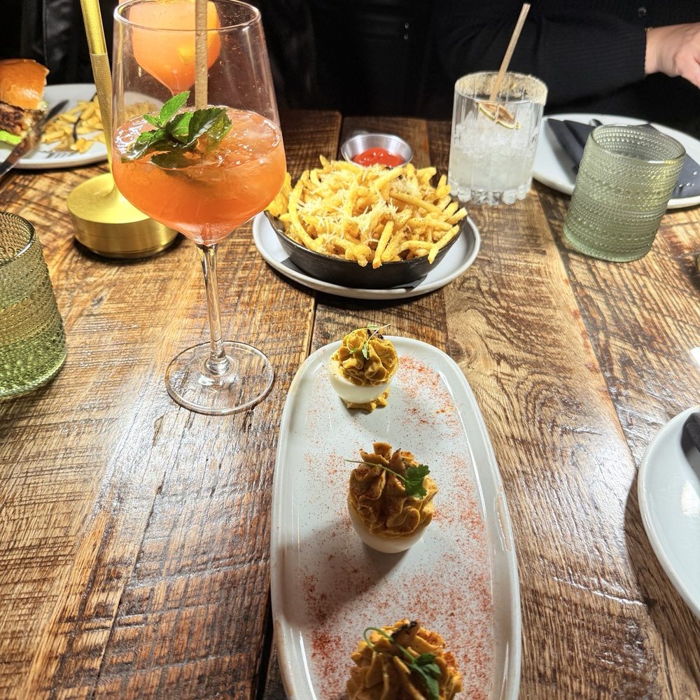 Le Chick - Truffled Deviled Eggs & Truffle Fries - Cocktail Bars Near Me - Miami, Florida Le Chick - Truffled Deviled Eggs & Truffle Fries - Cocktail Bars Near Me - Miami, Florida